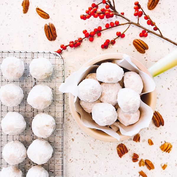 Christmas Cookies-Snowballs!